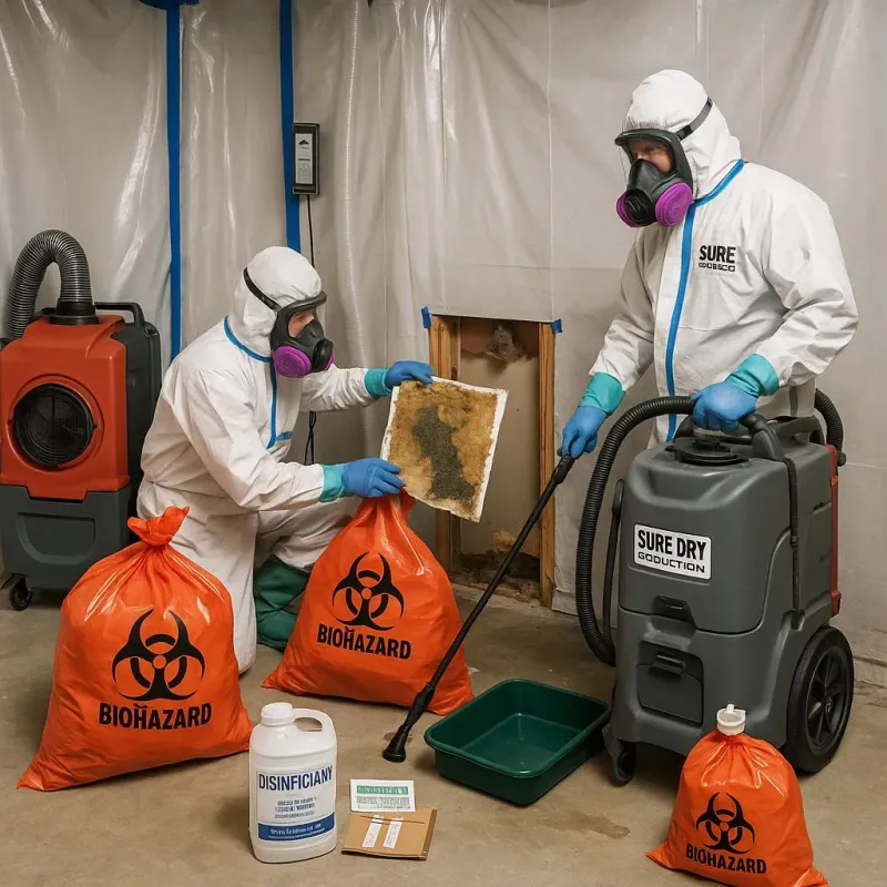 Contaminated Water Handling Protocols process in Saint Anthony, MN