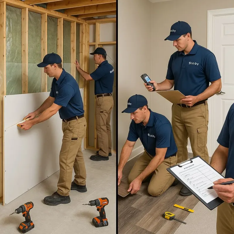 Repairs and Reconstruction process in Saint Anthony, MN